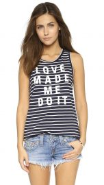 Love Made Me Do It tank by Sundry at Shopbop